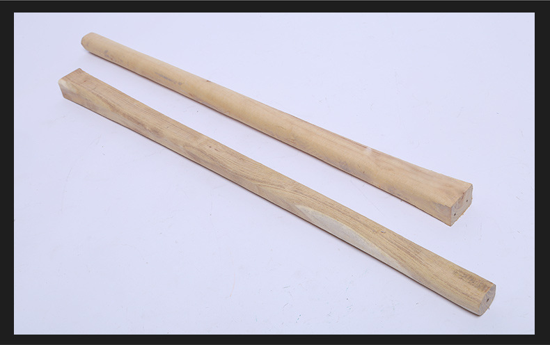 厂家直销春耕园艺洋镐柴镐木柄农用工具锹把槐木镐把园林煤矿镐把