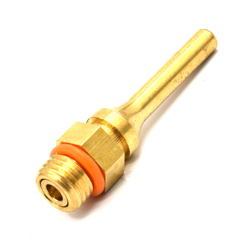 热熔胶枪胶枪嘴 铜咀点胶头纯铜溶胶工具 加长出胶咀70mm