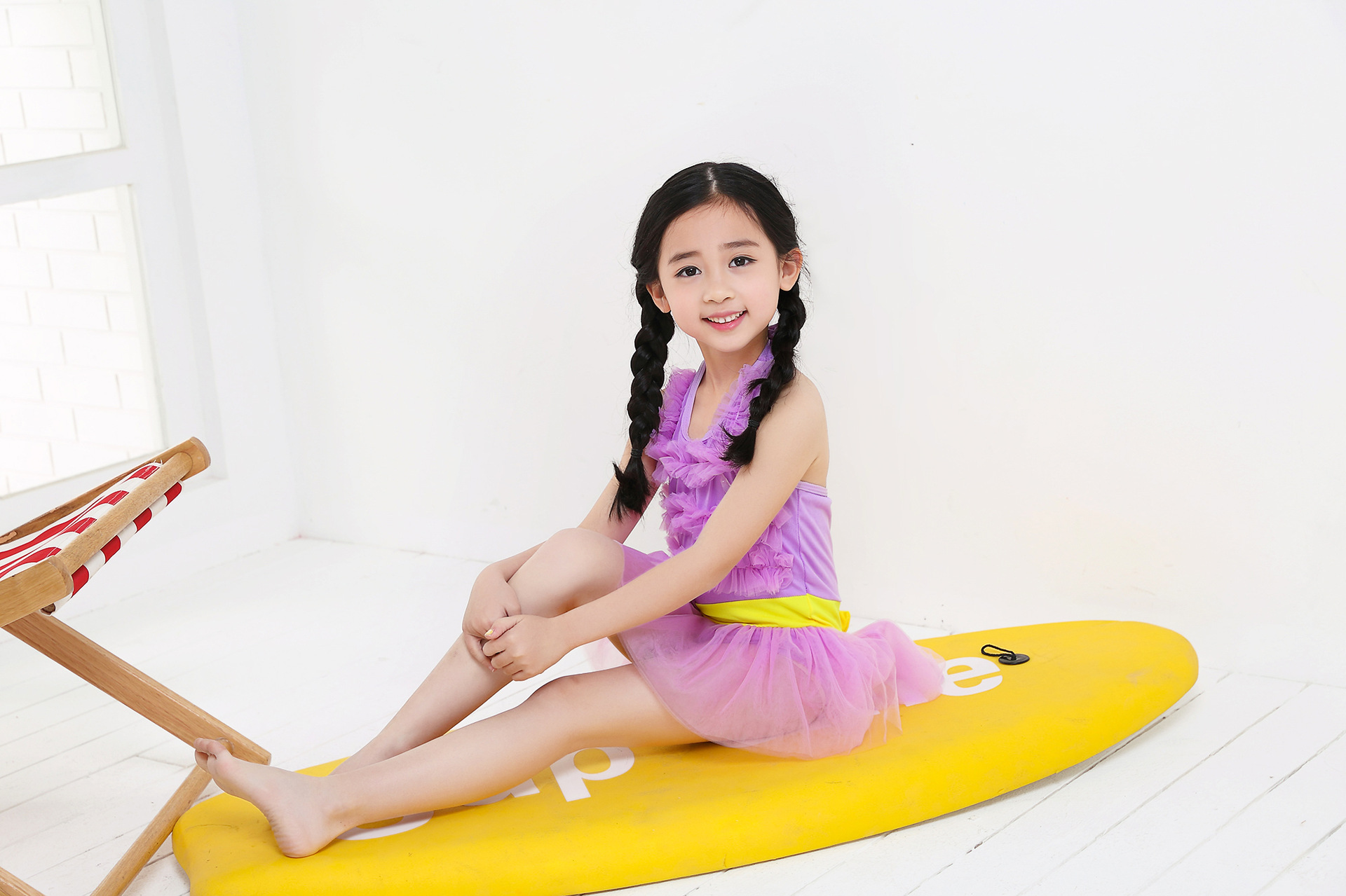 儿童泳衣夏季小清新女童泳装可爱宝宝温泉游泳衣公主泳装外贸批发