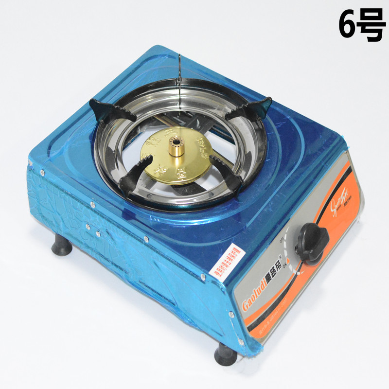 不锈钢煤气灶单灶 家用台式液化气天燃气灶具 节能猛火工厂定制