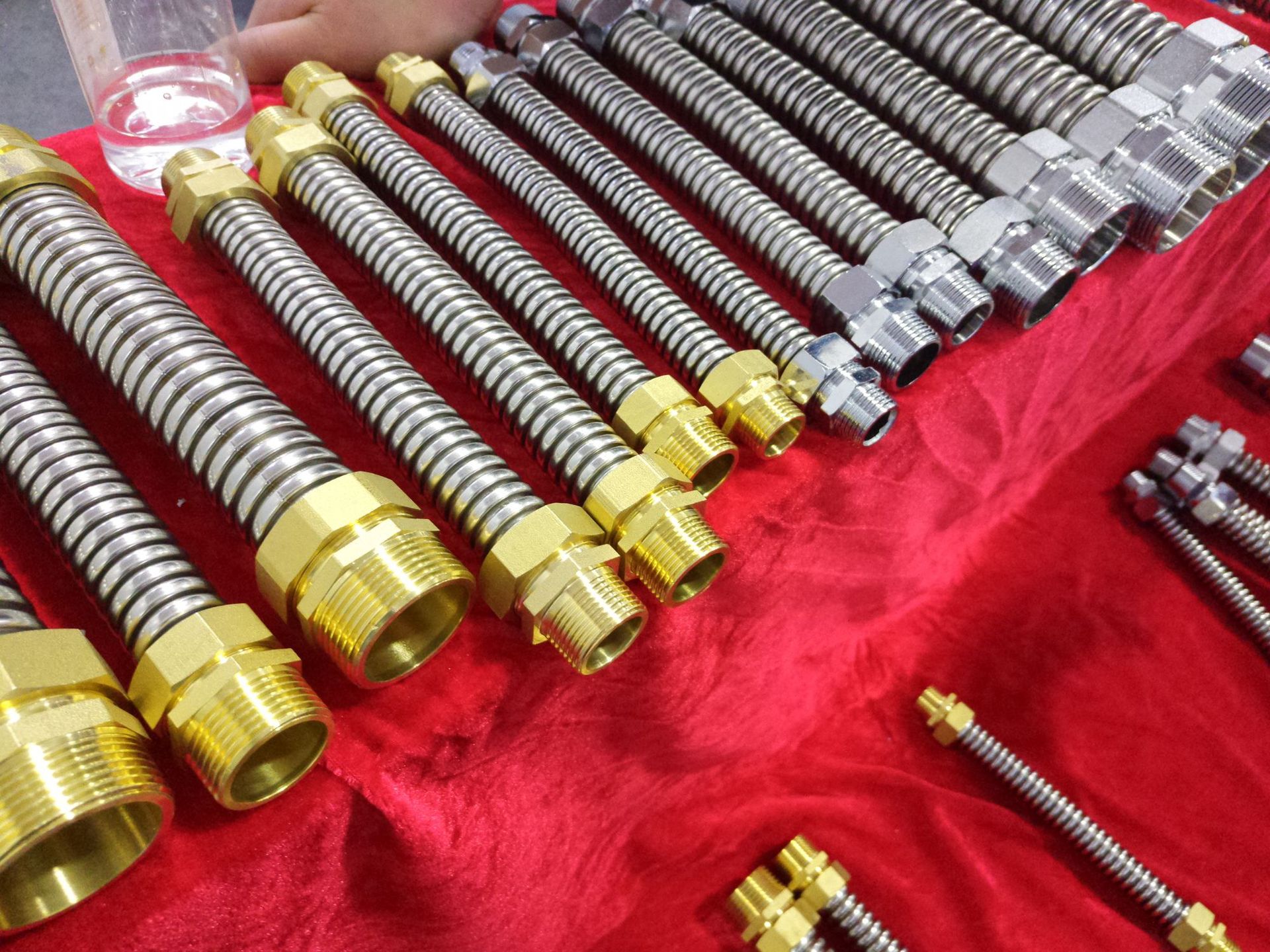 304不锈钢波纹管 铜头空调波纹管 金属软管6分dn20/25/32/40/50