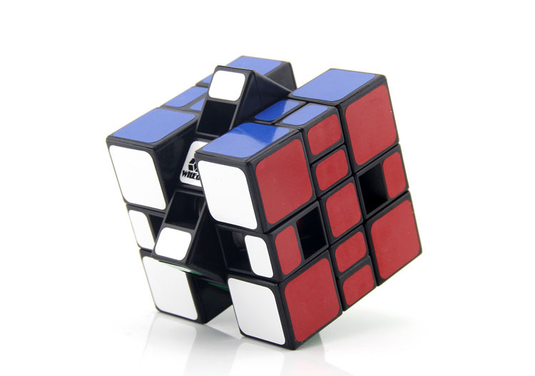 智力乐园二代虫洞魔方黑色 虫洞2号混元魔方二代 异形益智魔方