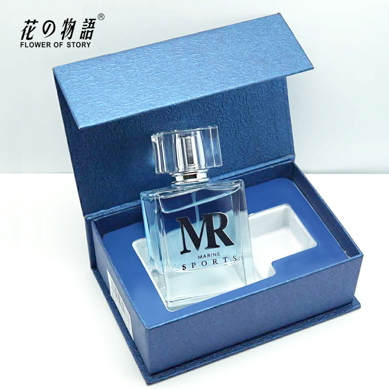 Flower Words Ocean Fragrance Classic Cologne Men's Perfume Gift Box Factory Wholesale Student Gift Live Broadcast