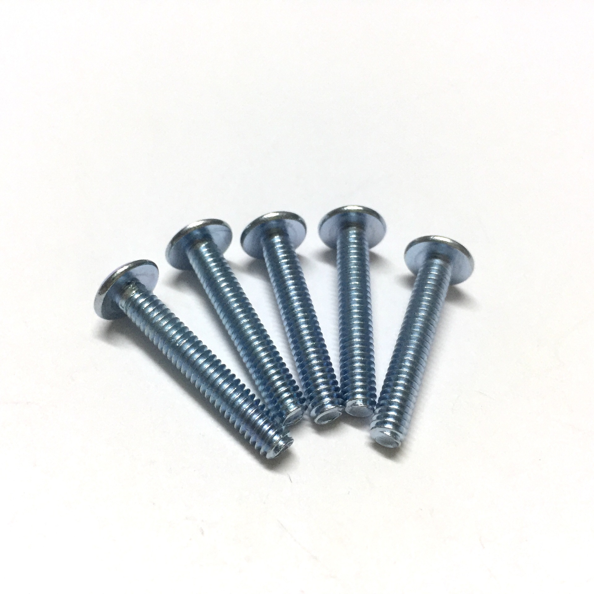 东莞厂家供应大扁头十字螺丝 镀镍十字美制机丝螺丝tm8#-32*25