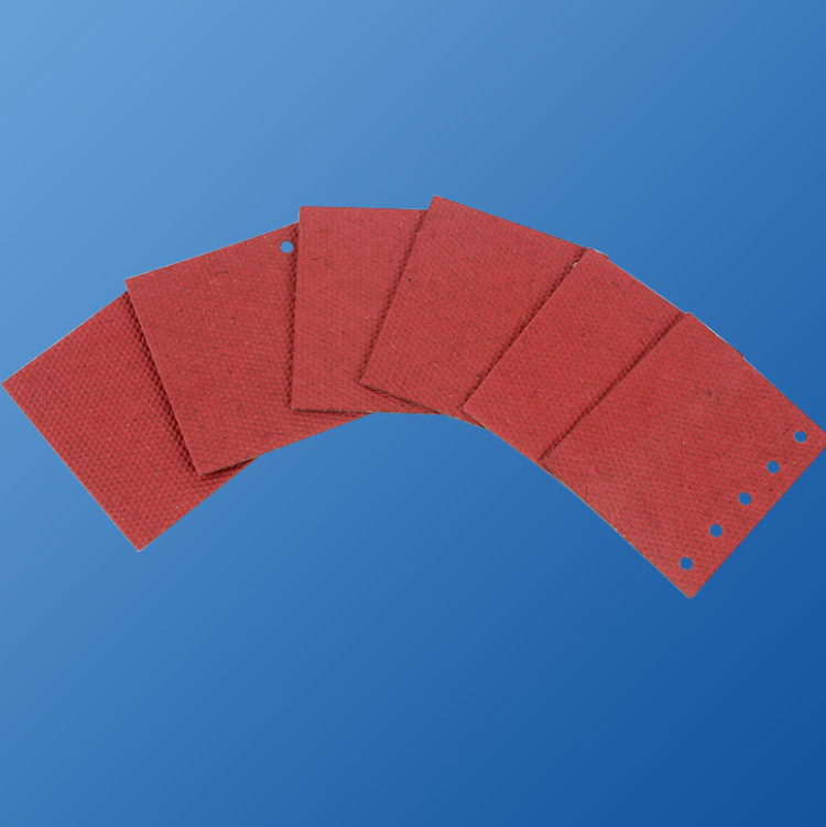 厂家供应红色快巴纸绝缘垫片 阻燃绝缘纸垫片 阻燃快巴纸绝缘片