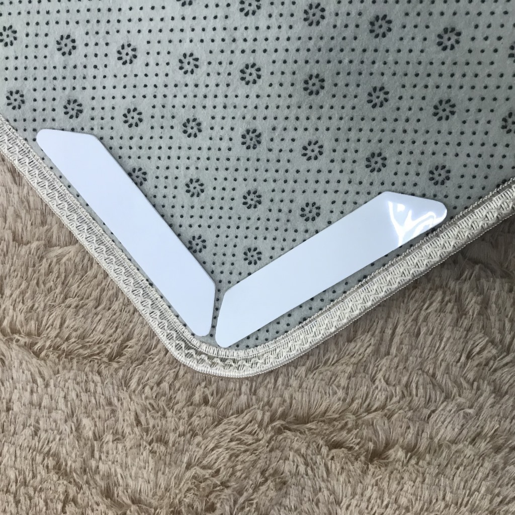 家用地毯固定贴 长条梯形地毯防滑贴片 pu止滑凝胶贴 现货可定制