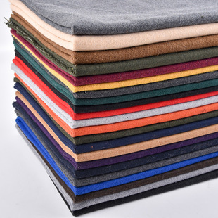 现货供应混纺毛呢面料 仿麦呢布料 大衣鞋包帽毛纺面料含羊毛布料