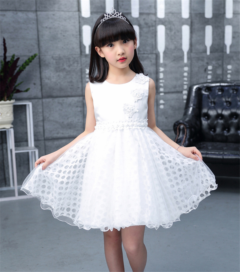 2018新款儿童公主裙韩版女童夏装连衣裙中大童小女孩网纱裙子