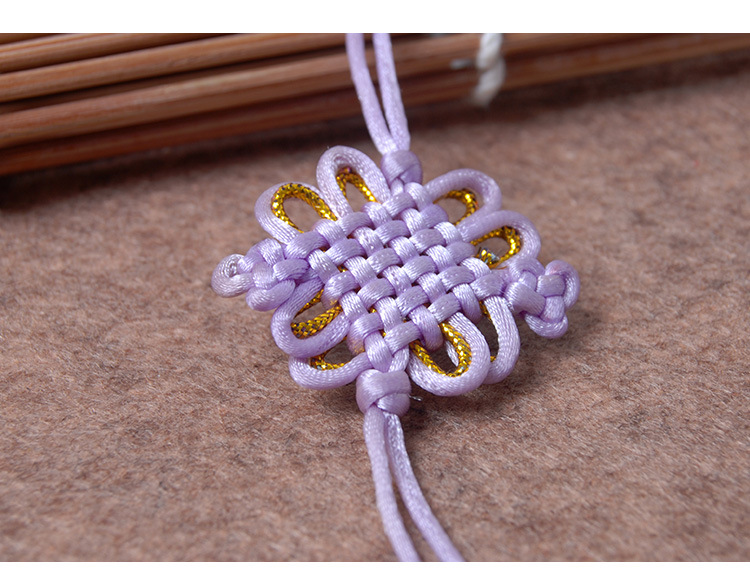 龙结 手工编织中国结7号金线结居家装饰小挂件特色厂