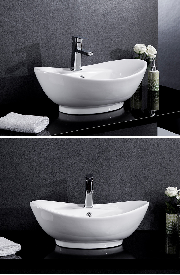 厂家台上面盆洗手盆陶瓷卫浴洗脸盆卫生间台上盆浴室艺术洗漱水盆