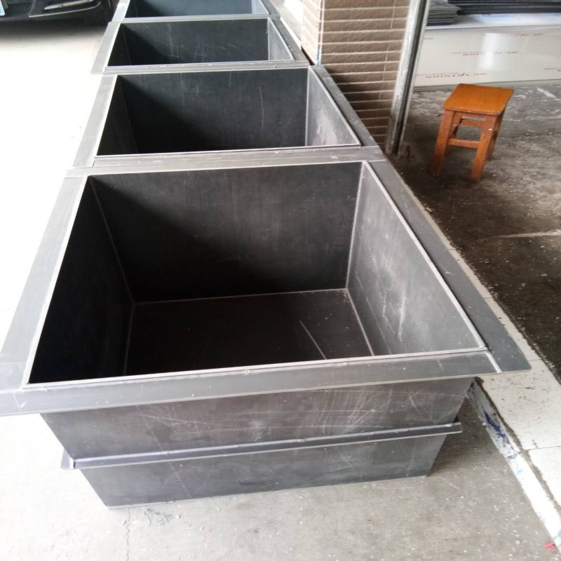 订做环保水箱焊接 pvc水箱焊接 防酸碱水箱 pvc板切割打孔加工