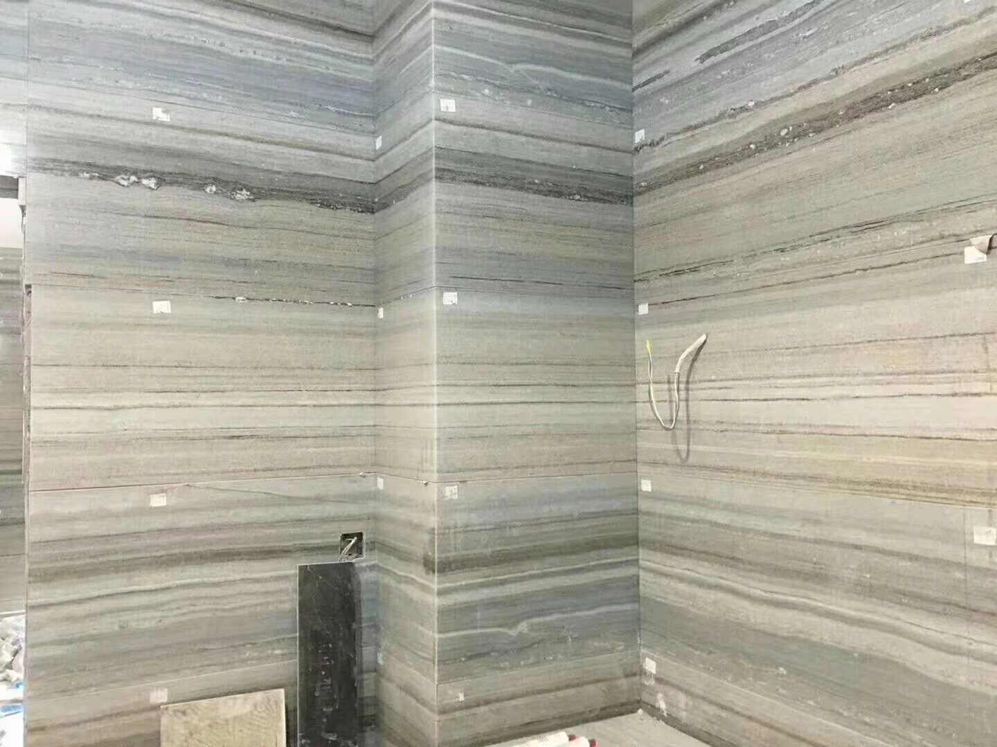 天然大理石板水晶木纹水刀拼花石材家具大理石台面门槛背景墙定制