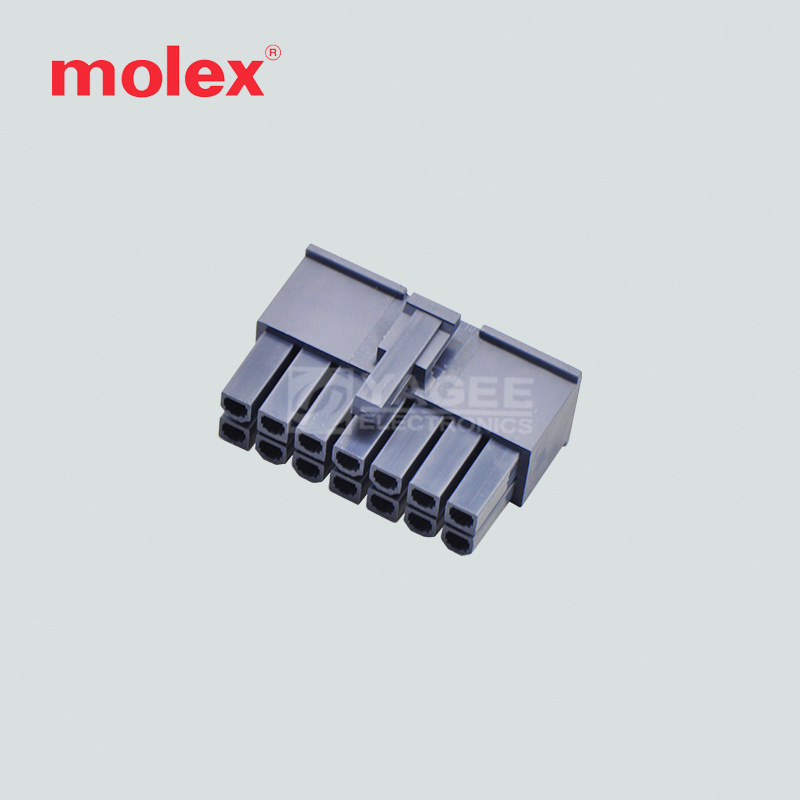 莫仕molex连接器 46992-1410 接插件 3p外壳 3.96 mm 原装现货