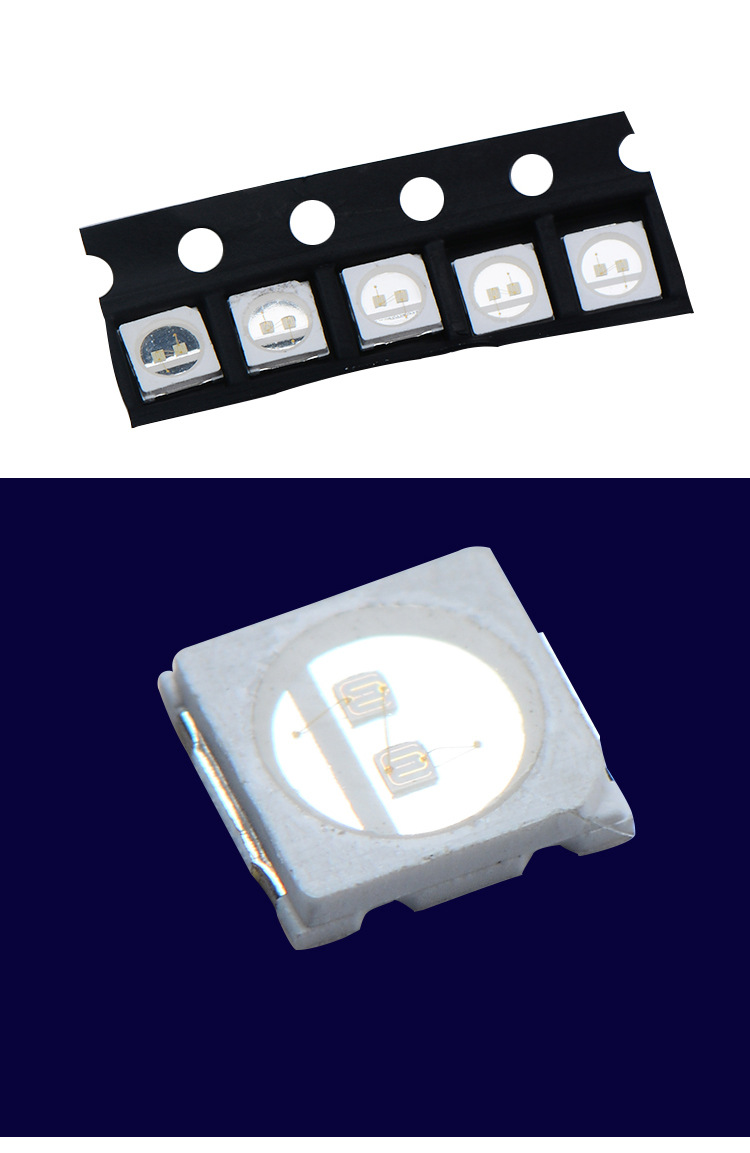 smd3030绿光3v 6v贴片双芯1w灯珠波段520nm525nm绿色3030高亮光源