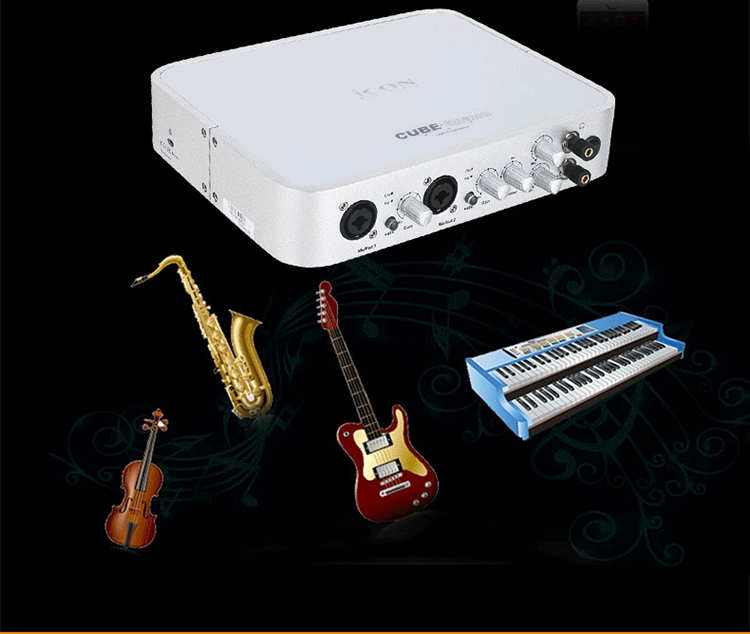 icon/艾肯 6nano vst专业usb外置独立声卡6进6出 诚招代理