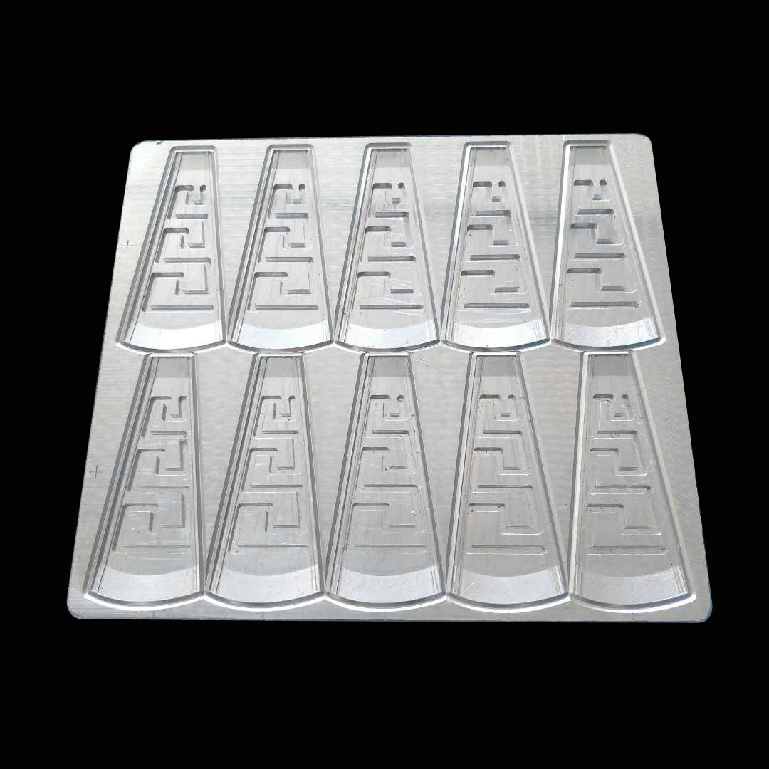 益精加工定制新型纹路pvc滴塑模具 电脑精密雕刻耐用耐压金属模具