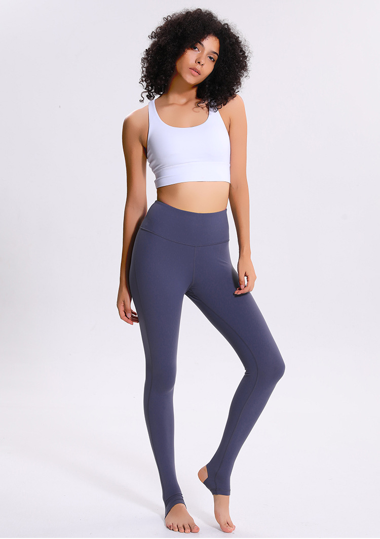 2019秋季新款弹力紧身型瑜伽裤女印花舞蹈运动踩脚瑜伽裤长裤