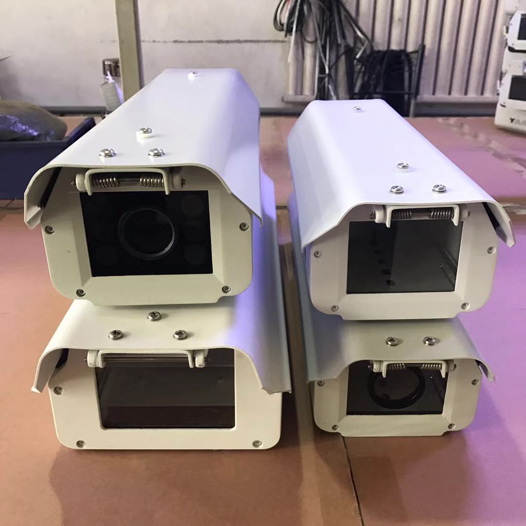 监控摄像头外壳 亚安护罩加装补光灯 45124515白光灯红外灯可定制