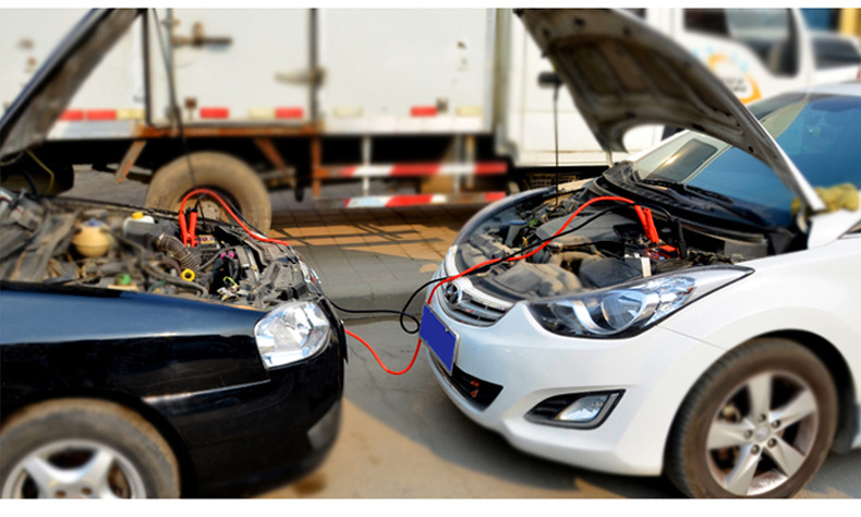 汽车用搭电线对车电瓶线车载搭火线搭铁搭伙小车夹子加厚强力