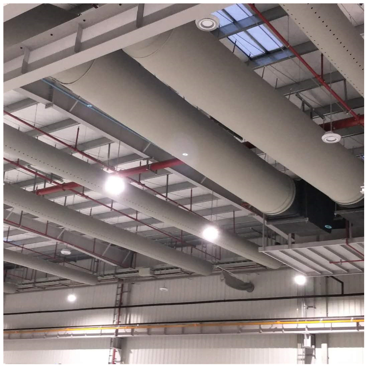 苏州铠纶纱线阻燃涤纶暖通织物纤维布袋风管