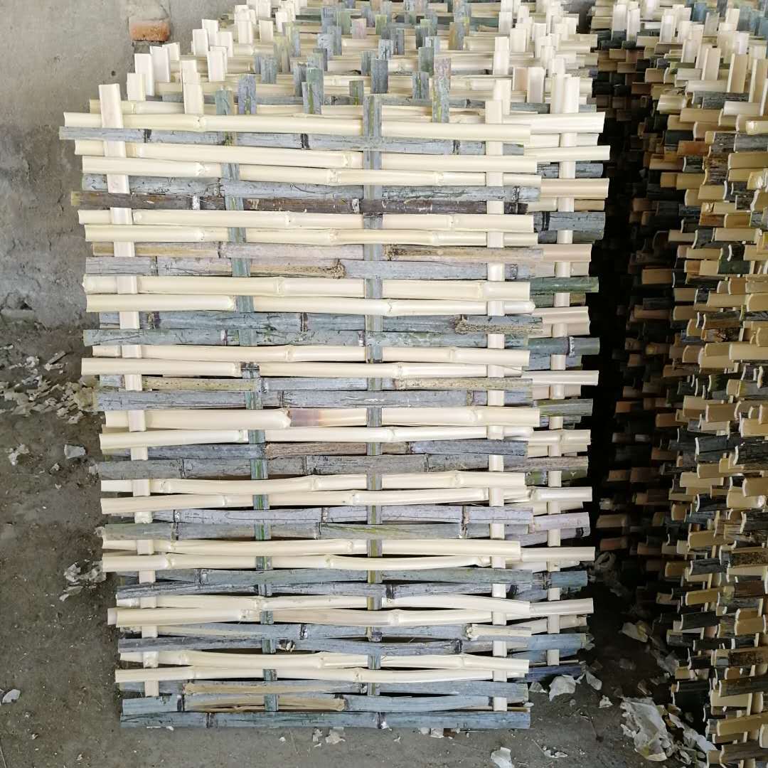 竹笆片 竹篱笆 毛竹片 脚手架跳板竹笆片 建筑跳板竹笆片  竹片