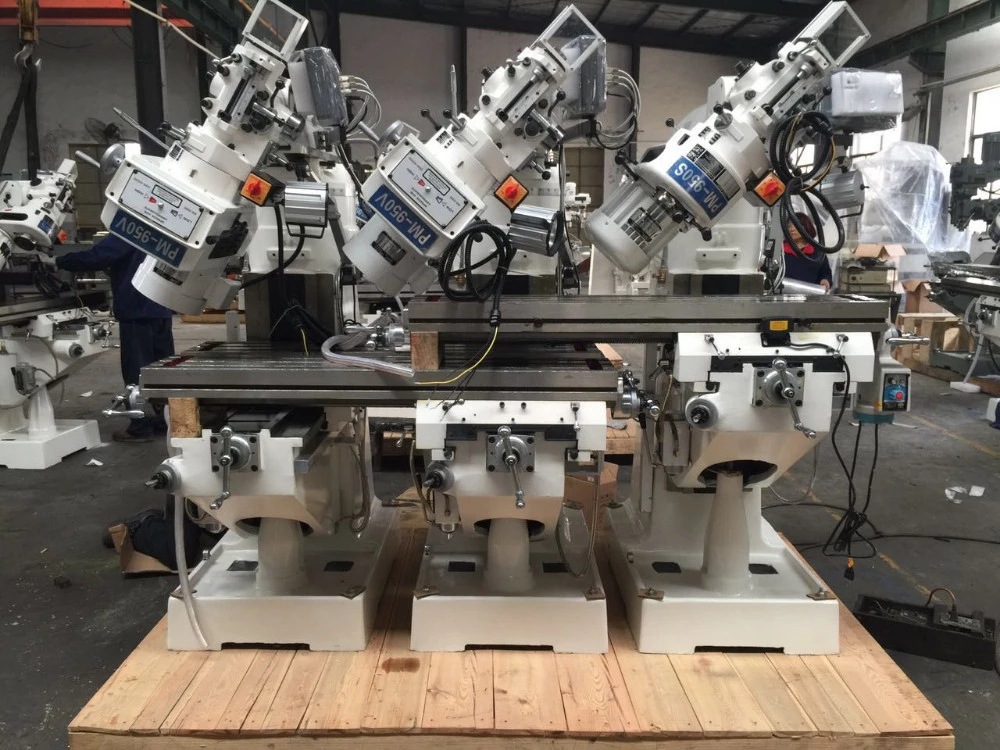 厂家直销5号炮塔铣床高精度5h炮塔铣床台湾机头立卧两用mt5聪欧机床