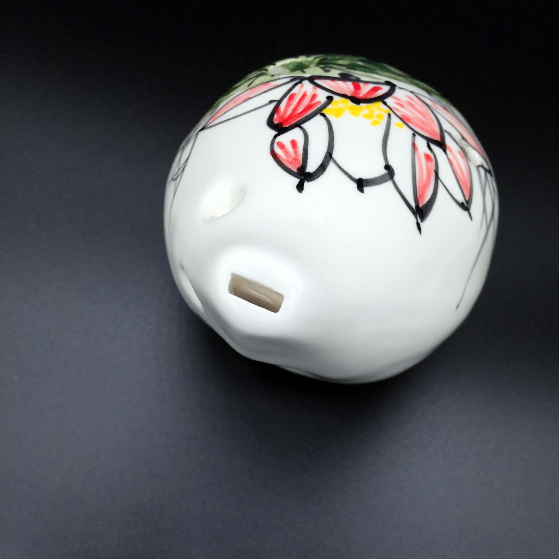 厂家直销 6孔af调 教学专用陶笛 手绘陶笛 博韵瓷笛