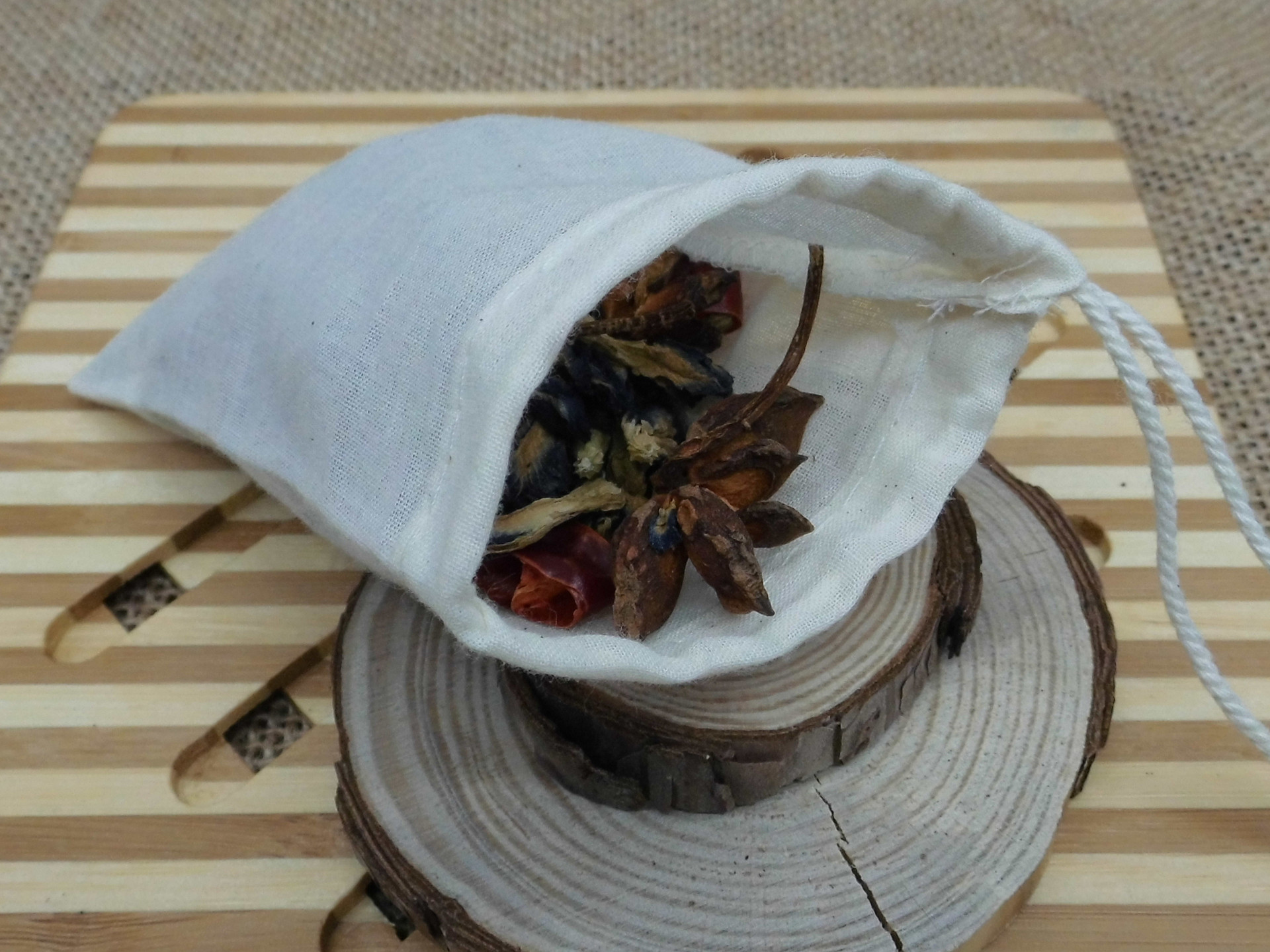 纱布袋 25*35 抽线中药袋佐料袋可反复使用中药热敷袋足疗泡脚包