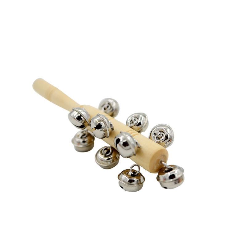 奥尔夫打击乐器 厂家供应 手棒铃 13铃棒铃 早教类乐器