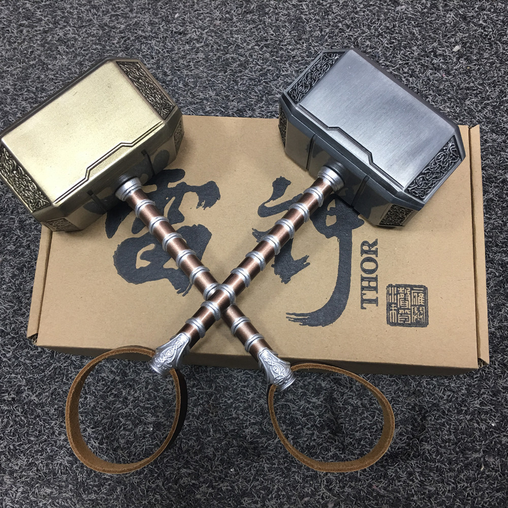 20cm金属雷锤 雷神之锤 托尔thor合金模型 雷神锤子