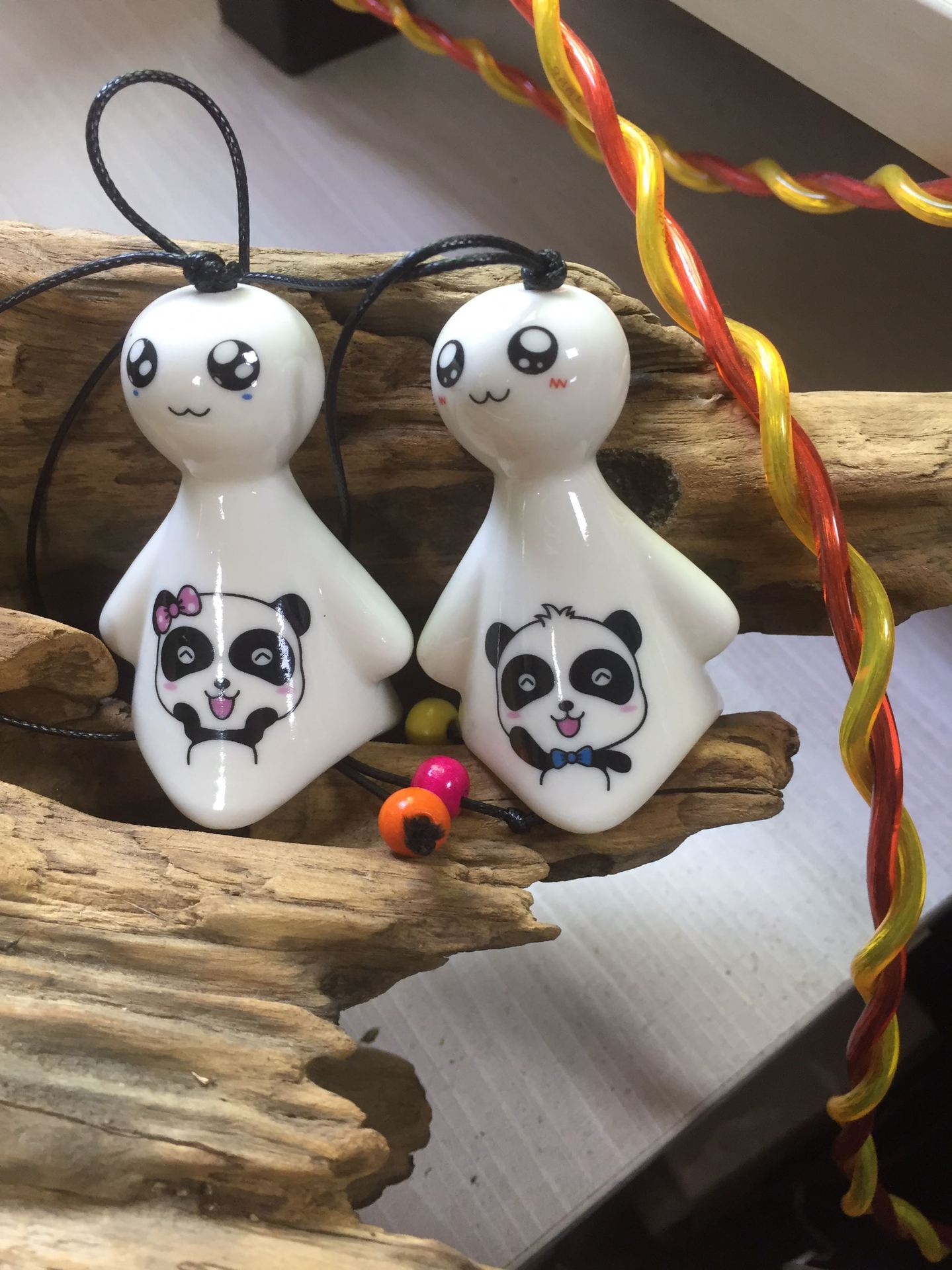 日式萌物卡通一休哥公仔 陶瓷风铃 小号晴天娃娃挂件 diy挂饰门饰