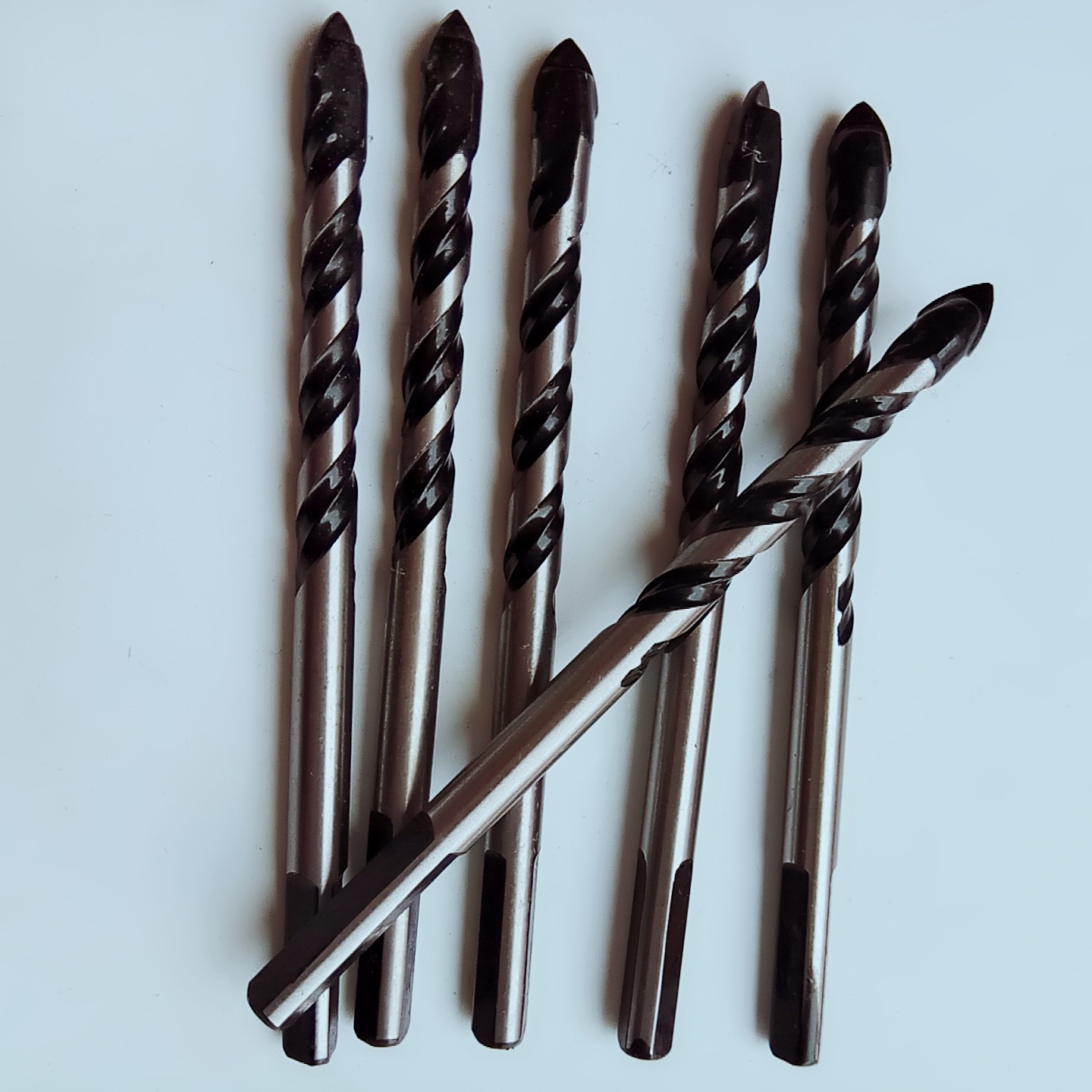 加长麻花螺纹 陶瓷墙壁钻 玻璃 大理石 水泥墙 陶瓷合金三角钻头