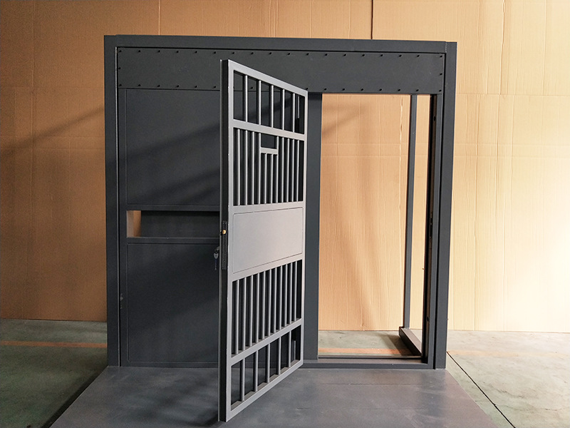 监室门厂家 看守所监狱拘留所双层栅栏门ab门金属门