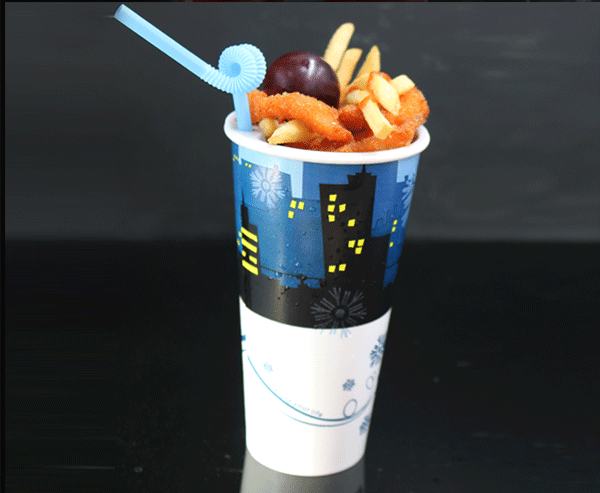 韩国炸鸡可乐杯拖 炸鸡碗 牛排杯托碗 创意杯小吃杯1000只包邮