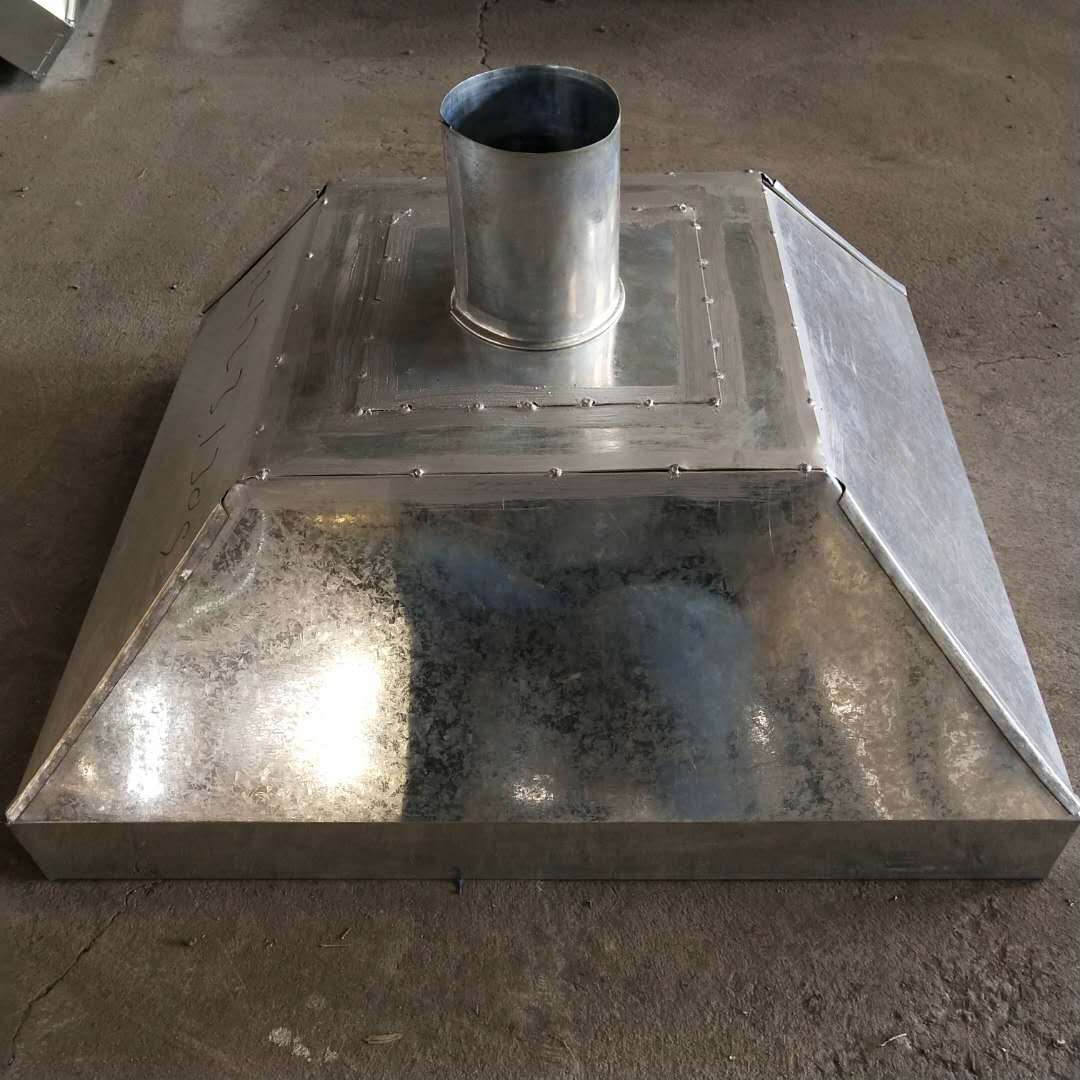 厂家定制 集气罩 实验室专用风罩 低压通风柜配件风管集气罩 烟罩