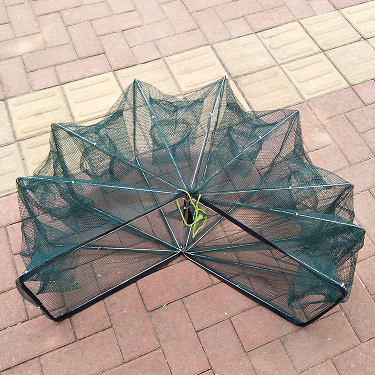 折叠虾笼捕鱼黄鳝泥鳅螃蟹网虾米笼子鱼网批发