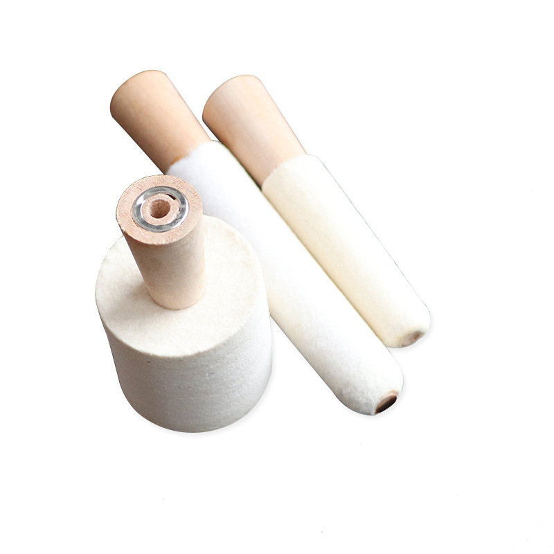 戒指内抛棒 内绒棍 绒棒 手镯内孔抛光棒3寸大小首饰内孔抛光工具