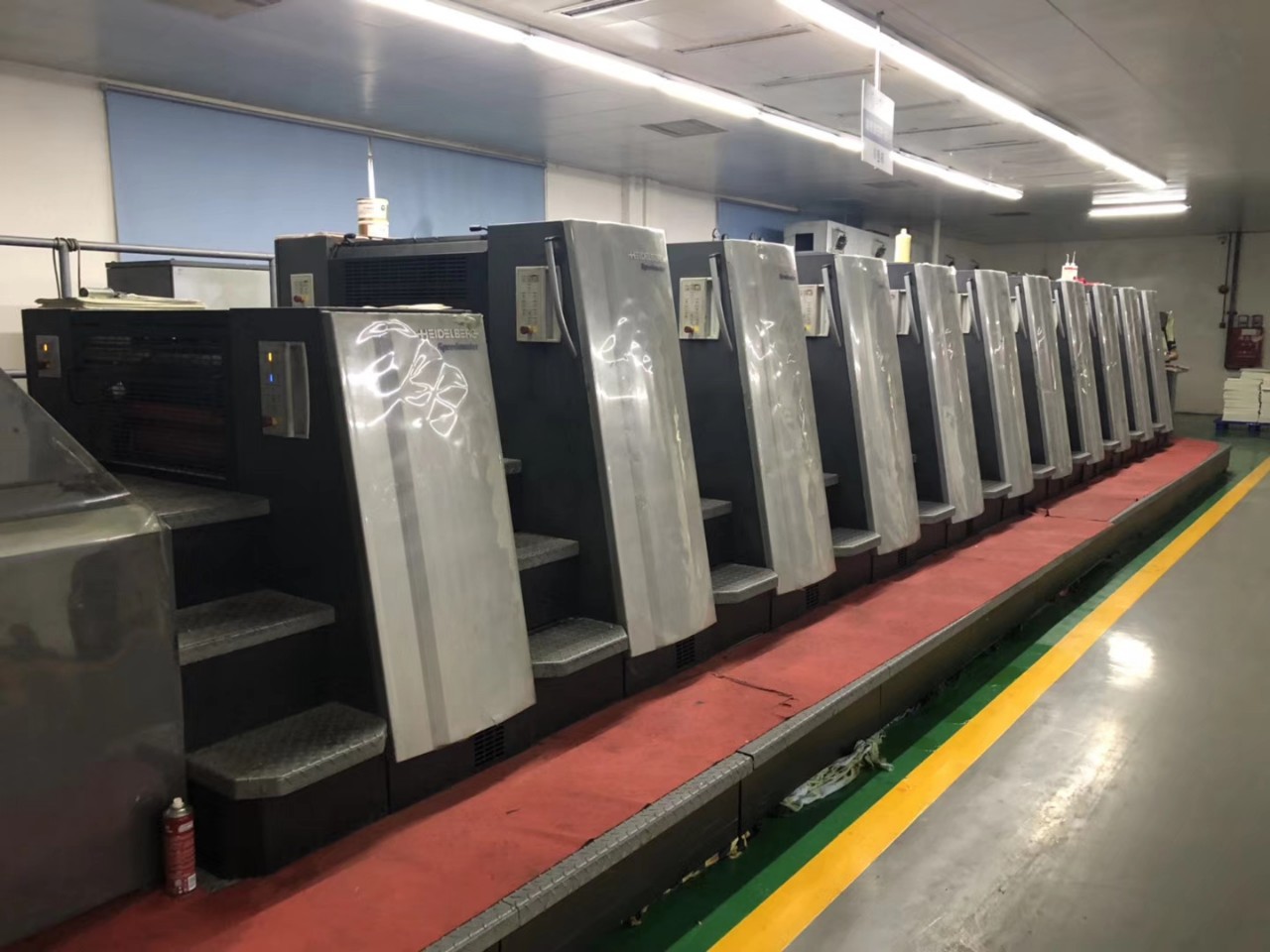 2012年海德堡xl75-10 lx印刷机10 1四开胶印机