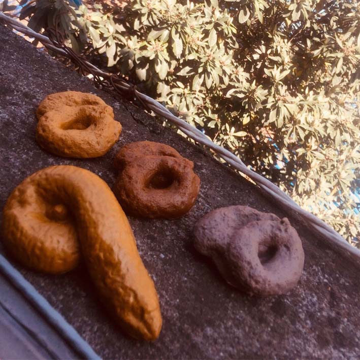 愚人节假大便,创意新奇搞笑整人玩具,仿真大便实心6字圆形混装