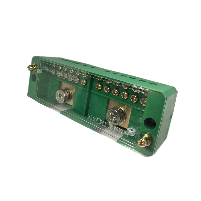 海都电气正品直销fj6/jhd-1/d单相二进十二出计量箱专用接线盒