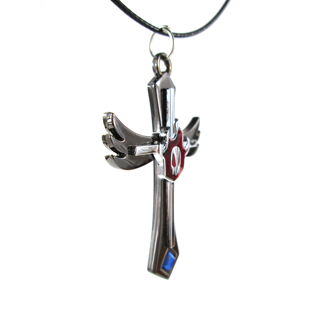 【跨境】死神 虚火 破面 动漫周边 十字架 项圈 项链 配饰 装饰品