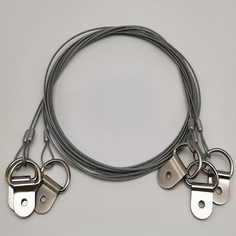 厂家直销相框隐形无痕钉墙钉照片墙婚纱照画展挂画钢丝绳挂钩