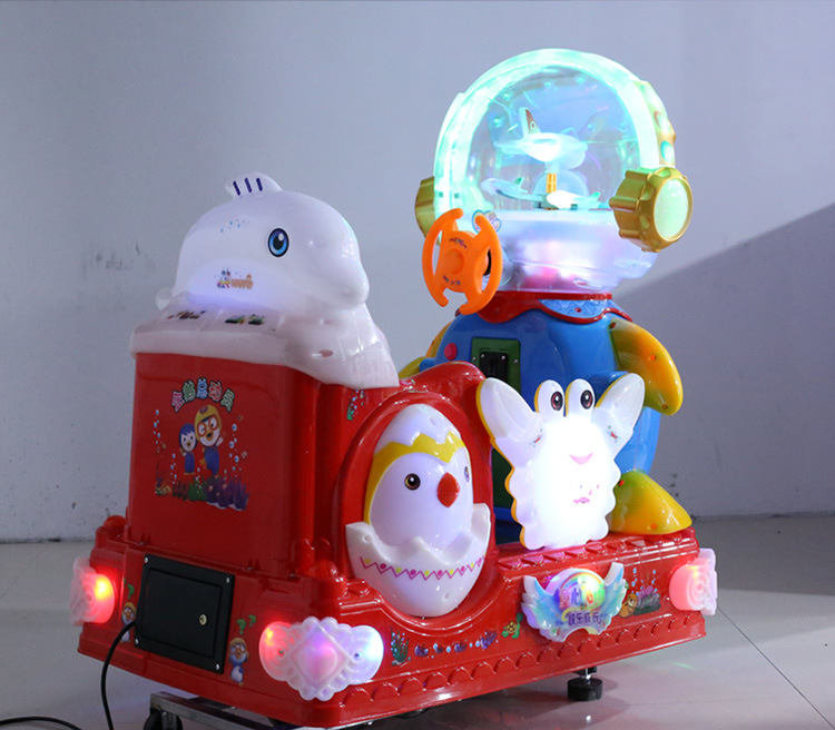 儿童投币摇摇车 新款企鹅儿童摇摆机 企鹅总动员儿童投币摇摇车