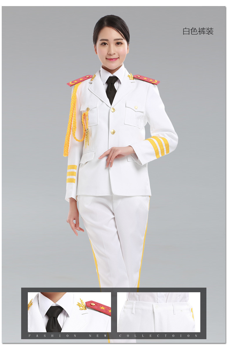 军装演出服乐队服装学生文艺女兵升旗手服装仪仗队国旗班礼服套装