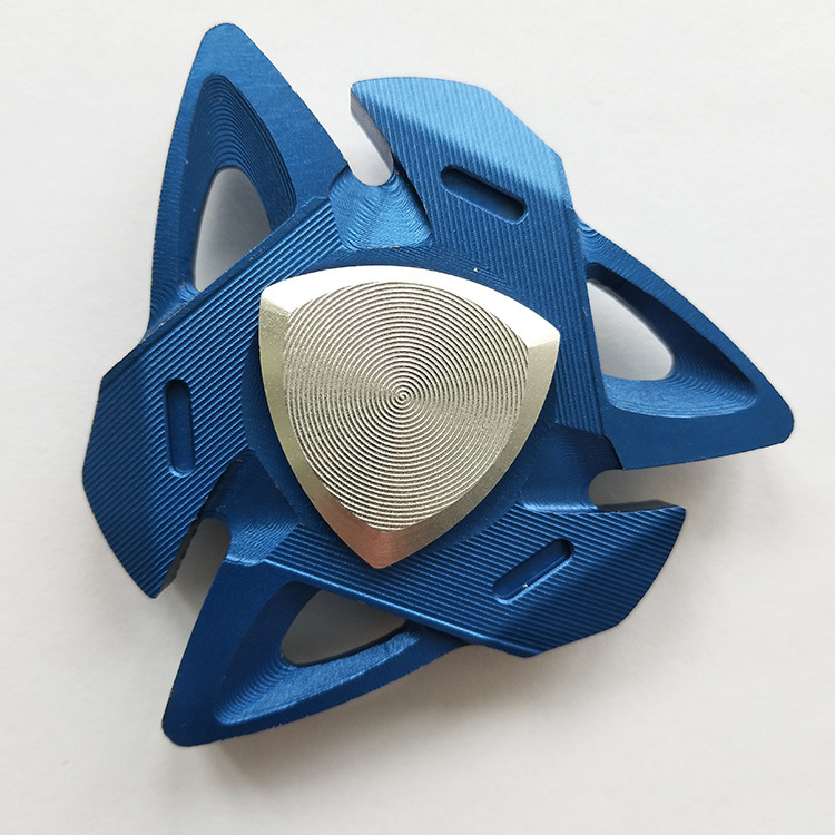 指尖陀螺加工铝合金数控cnc加工cnc精雕加工精雕机加工铝件