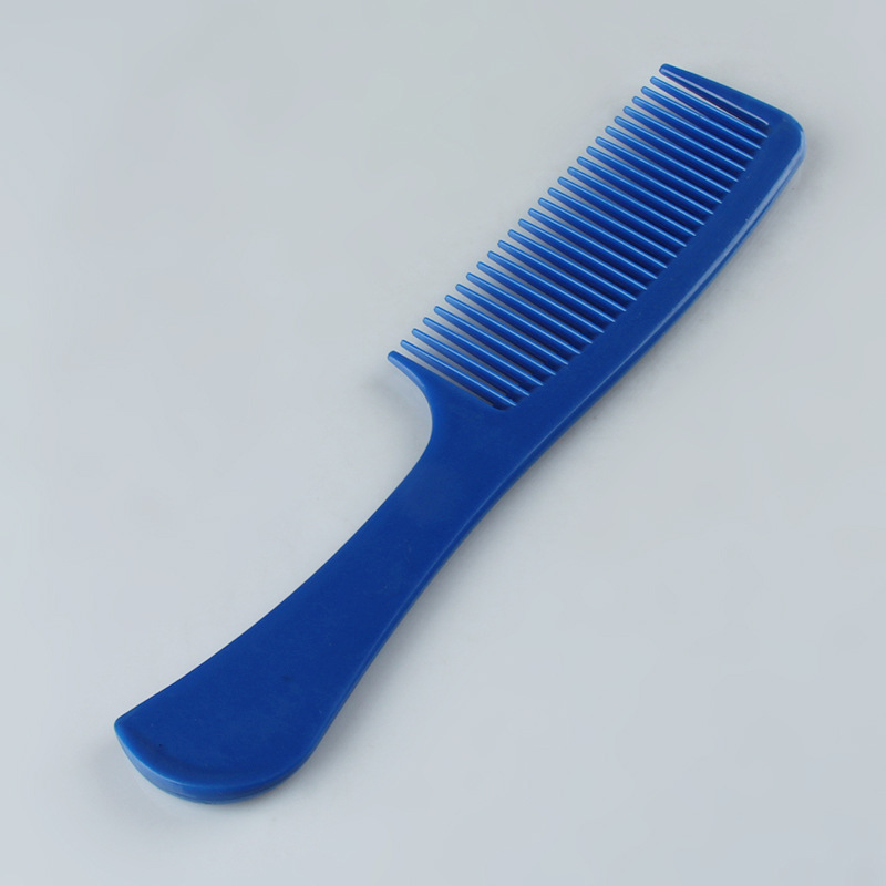 彩色塑料梳子 家用无异味炫彩美容美发塑料梳子
