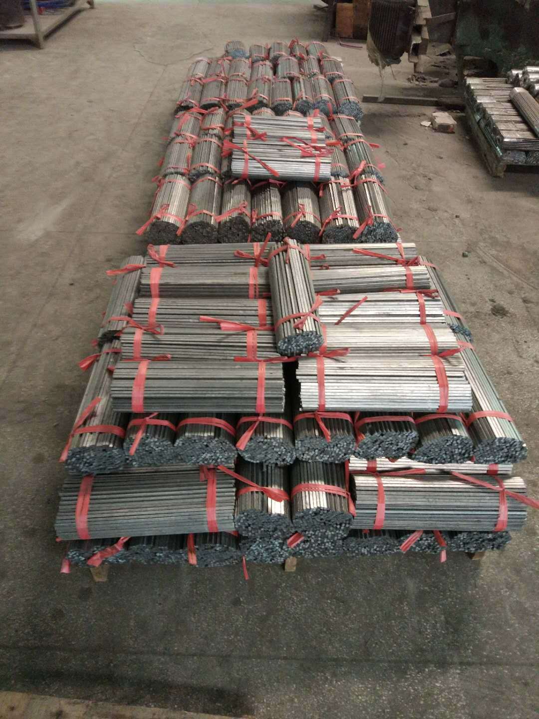 长安虎门厚街沙田附近铁线厂家生产四方线压扁线异形线铁丝挂具线