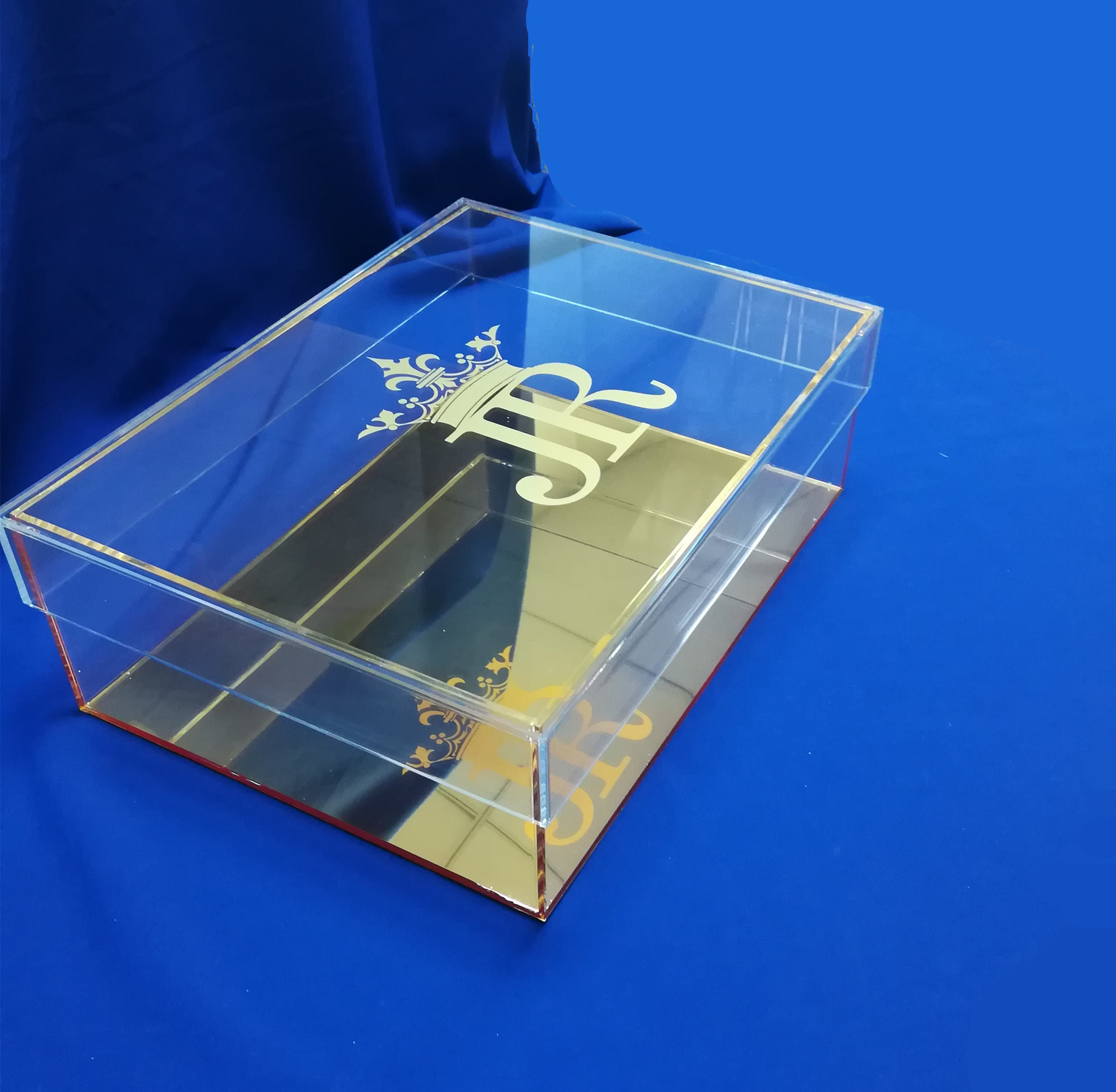 亚克力展示盒 有机玻璃礼盒 手办防尘婚礼盒子厂家批发定制