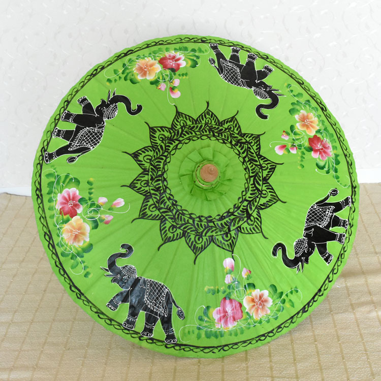 泰国油纸伞古典装饰伞雨伞工艺伞防雨餐厅摄影舞蹈专用伞摄影热卖