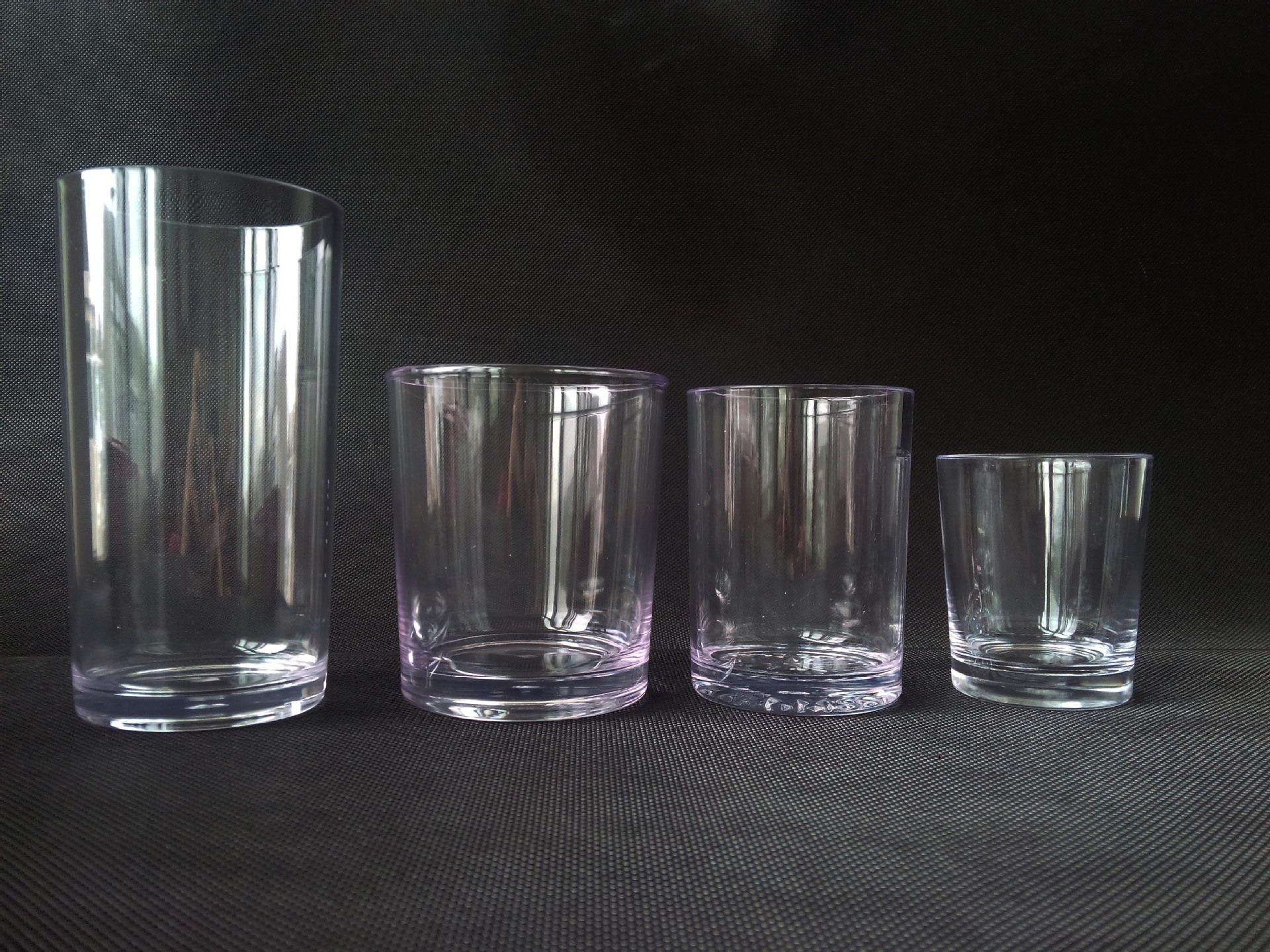 120ml亚克力酒杯 4oz直筒烈酒杯 塑料透明小酒杯 厂家供应